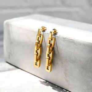 EDDIE BORGO Supra Link Earrings